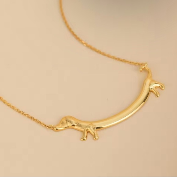 Cute The dachshund dog Necklace wiener dog necklace sausage dog or wiener dog - Picture 6 of 9